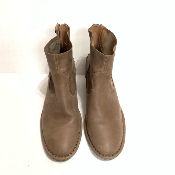 UGG Australia Women's Bandara Ankle Bootie Leather Sz 8 Mysterious Taupe 1095053 - Picture 7 of 11